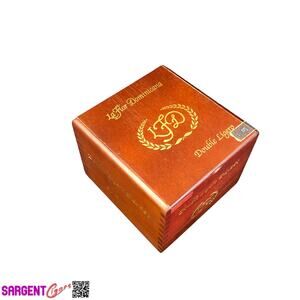 LFD Double Ligero DL660 Empty Wooden Cigar Box 5x5.5x4